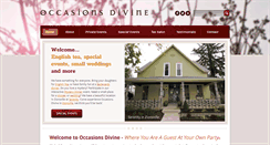 Desktop Screenshot of occasionsdivine.com